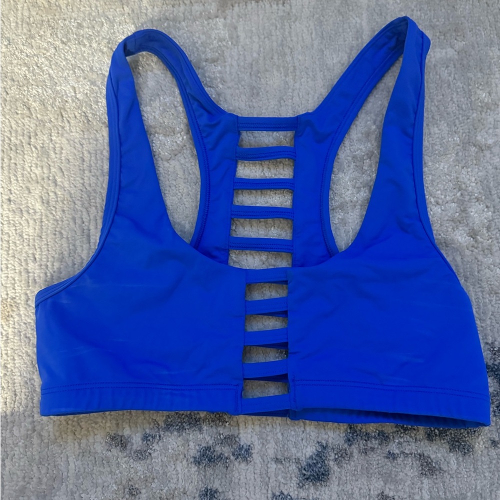 PINK Victoria’s Secret Blue Sports bra in size Small